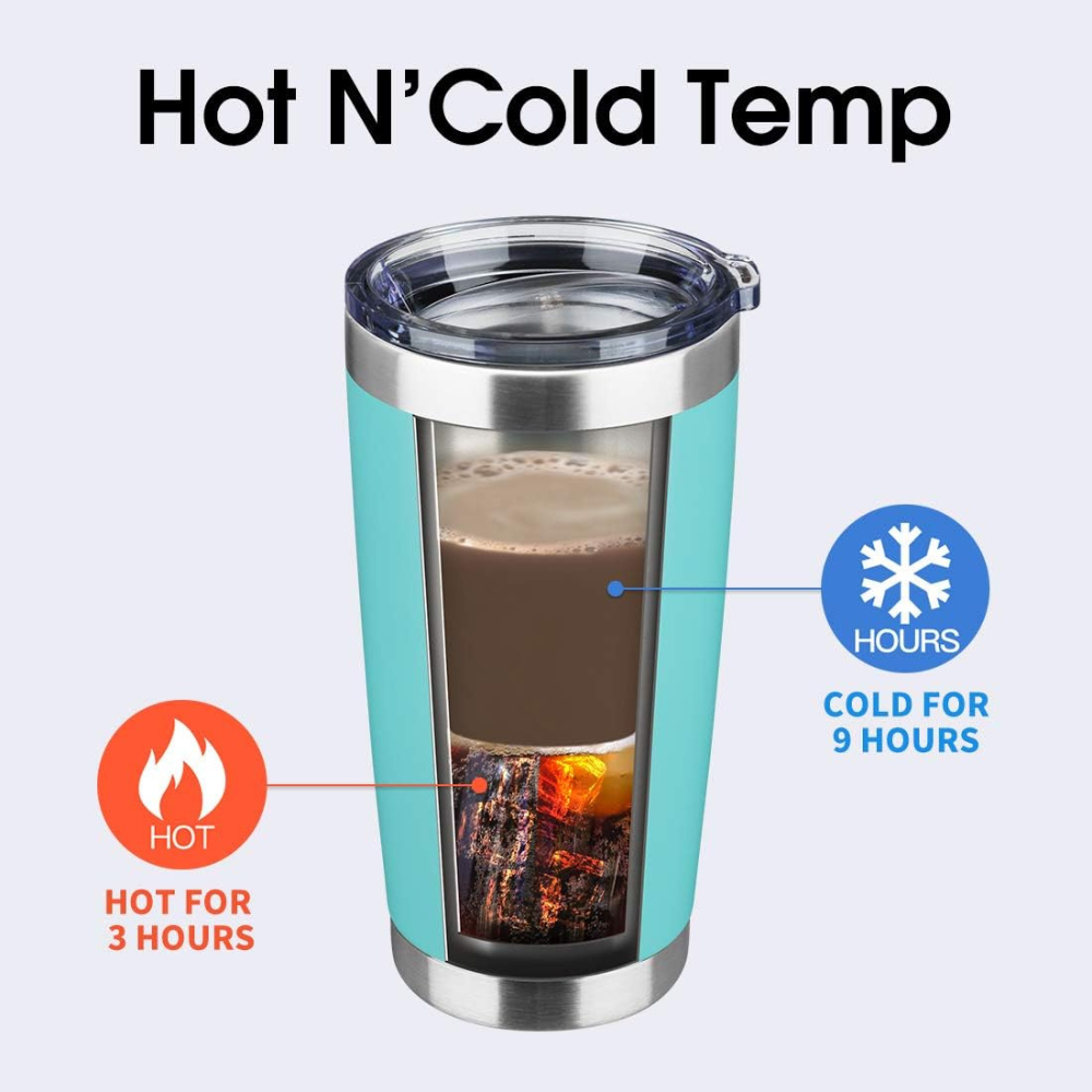 20oz Tumbler Stainless Steel Vacuum Insulated Coffee Mug